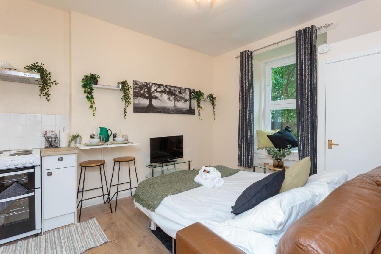 Cozy 1B Groundfloor - 8 Minute From City Centre Edinburgh Exterior foto